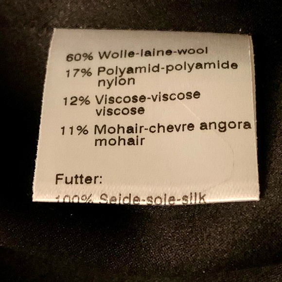 AKRIS Wool Silk Sequin Satin Tweed Blazer Jacket - Picture 7 of 15